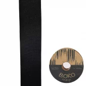 Svart - 1.5"/38mm - Bendelbånd