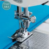 Blindfaldfot - Gruppe 2 & 3 (Ikke justerbar) - Janome