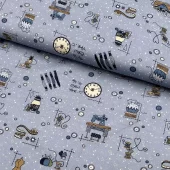 Bobbins & Blooms 085 - Øko-tex - Stoffabrics