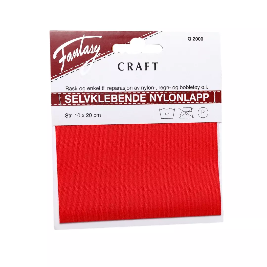 Orange 693 – 10 x 20 cm – Selvklebende nylonlapp