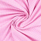 Daisy Pink - Qjutie & the Qjutest - Bomullsjersey