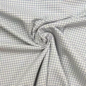 Lys blå/Off-white col.394 – Gingham – Bomull
