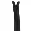 75 cm/6mm – Svart – Delbar glidelås