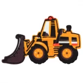 Gravmaskin - 9,5 x 6 cm - Strykemerke