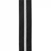 Sølv Metallook – Glidelås 6mm – metervare