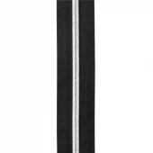 Sølv Metallook – Glidelås 6mm – metervare