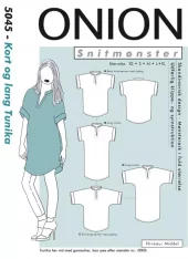 Kort & lang tunika - XS-XL - Onion 5045