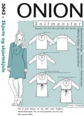 Skjorte & skjortekjole - 34-48 - Onion 5043