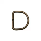 Gl.messing – 30 mm – D-ring