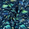 Dino Navy - Økotex - Bomullsjersey