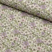 Blomster 043 – Økotex – Bomullspoplin