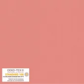 Peach rose col.022 - Økotex - Ribb