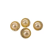 Gull/Perle K341995 - 11 mm - Knapp