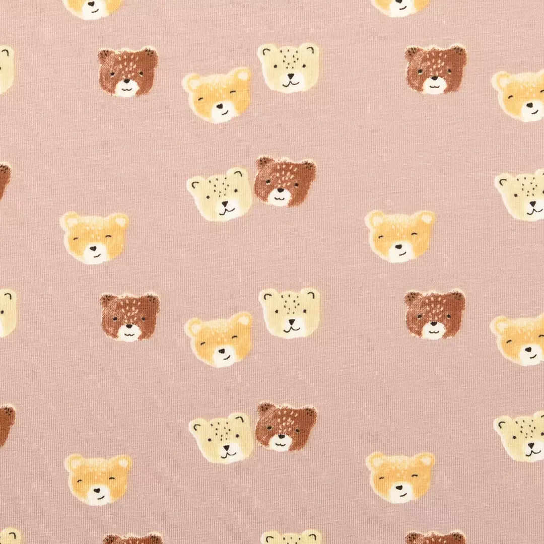 Bears brown – Little Darling – Bomullsjersey