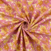 Vintage flowers purple – Seersucker