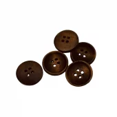 Brun k261754 - 18 mm - Treknapp