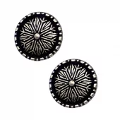 Stjerne k312957 - 18 mm - Tinnknapp