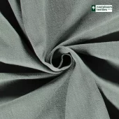 Dark mint col.026 – Steinvasket lin-bomull