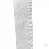 Hvit – 30 mm – Volangstrikk