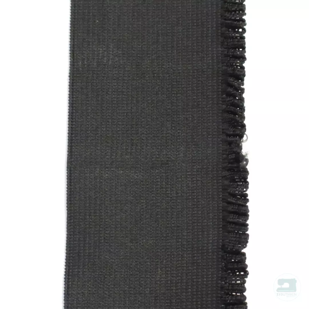 Svart – 50mm – Volangstrikk