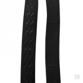 Svart - 18 mm - Elastikk m/silikon