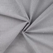 Marine/Hvit pinstripe - Seersucker
