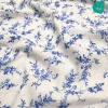 Fleur bleu - Ajour bomullsjersey