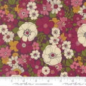 Flower Show Plum - Chelsea Garden - Moda