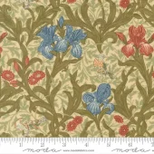 Iris Florals Birds 11 - Morris Muse - Moda
