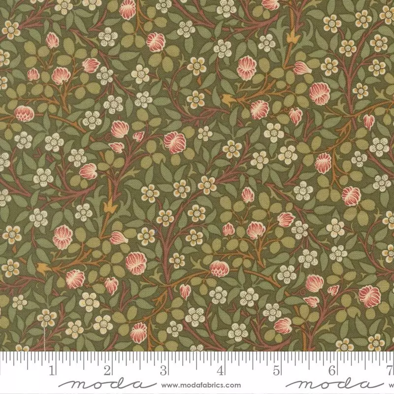 Clover Small Floral 12 - Morris Muse - Moda
