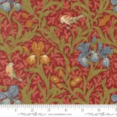 Iris Florals Birds 16 - Morris Muse - Moda
