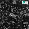 Svart col.069 - Chenille Lace - Blondestoff