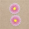 Margeritter rosa – 2,3 cm – Strykemerker