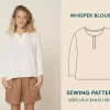 Whisper blouse - 30-54 - Wardrobe By Me