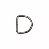 Sølv – 20 mm – D-ring