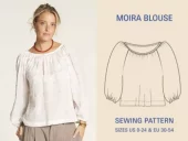Moira Blouse - 30-54 - Wardrobe By Me