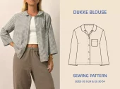 Dukke Blouse - 30-54 - Wardrobe By Me