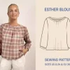 Esther Blouse - 30-54 - Wardrobe By Me