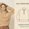 Half Zipper Sweater - 30-54 - Wardrobe By Me