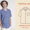 Tropical Shirt - 2XS-4XL - Wardrobe By Me