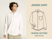 Jensen Shirt - 2xs-4xl - Wardrobe By Me