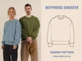 Boyfriend Sweater - Unisex - 2xs-4xl - Wardrobe By Me
