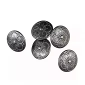 Møre – Mørk – 15mm – Tinnknapp