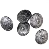 Møre – Mørk – 20mm – Tinnknapp