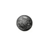 Nordland mørk – 18mm – Tinnknapp