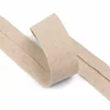 Beige col.856 – 18 mm – Halvlin – Skråbånd