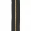 Gull Metallook – Glidelås 4mm – metervare