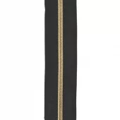 Gull Metallook – Glidelås 4mm – metervare