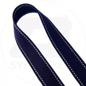 Navy/Off-White col.nvow - 25mm - Veskebånd