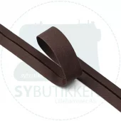 Mørk brun col.881 – 20 mm – Skråbånd